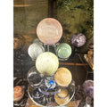Rose Quartz & Jasper Spheres by CrystalCloud Company