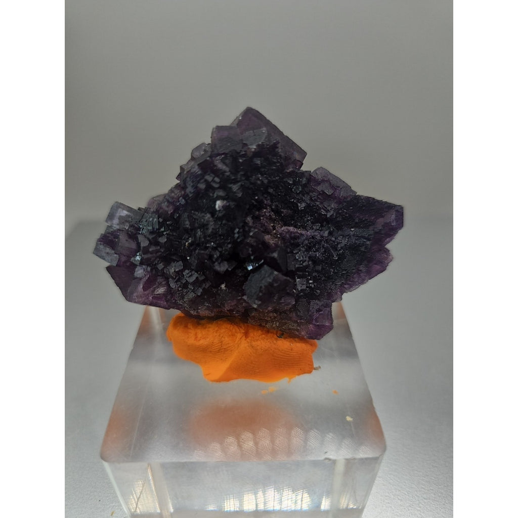 Fluorite crystal quartz cluster 2.5oz by CrystalCloud Company
