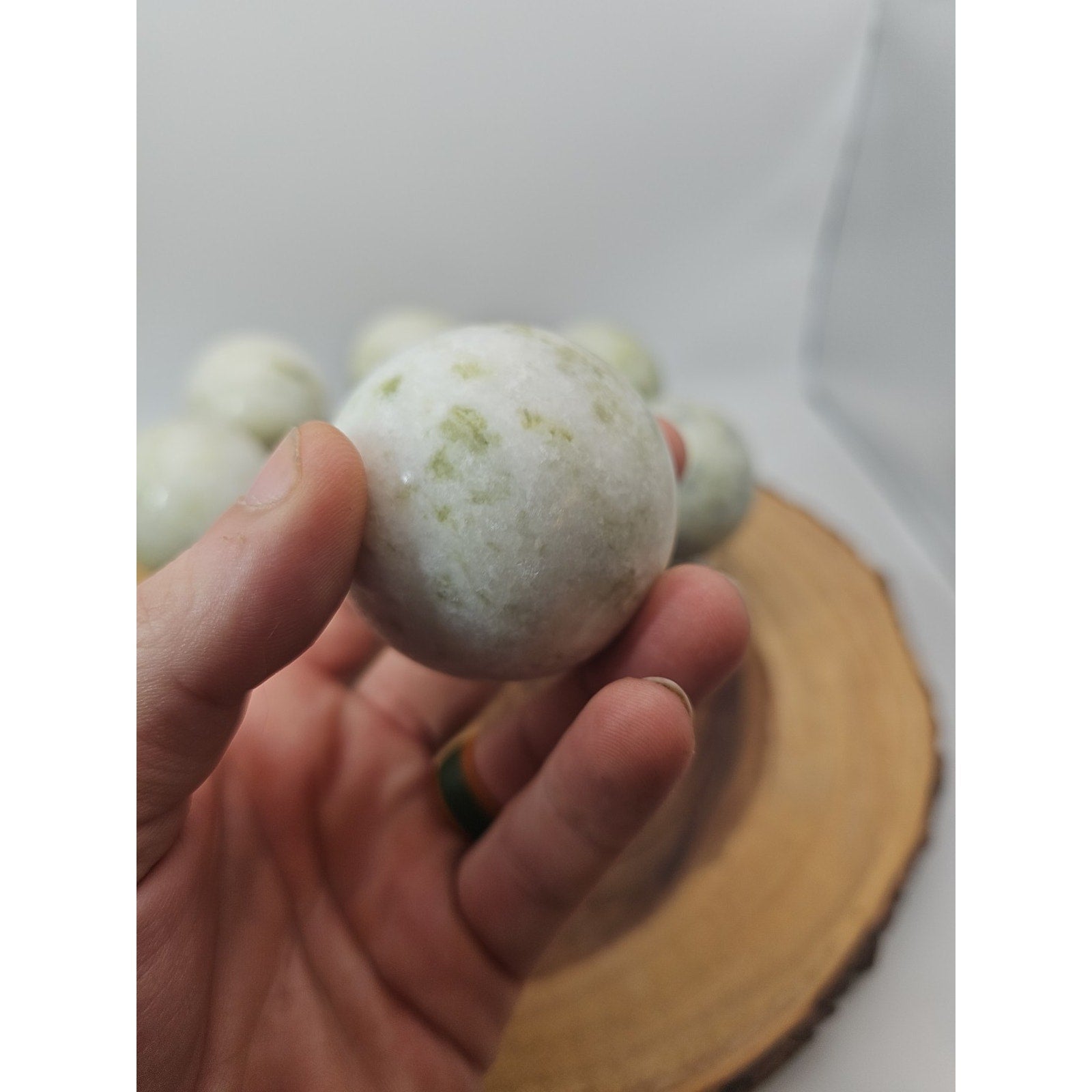Quartz Crystal Sphere 50mm 1 Each by CrystalCloud Company