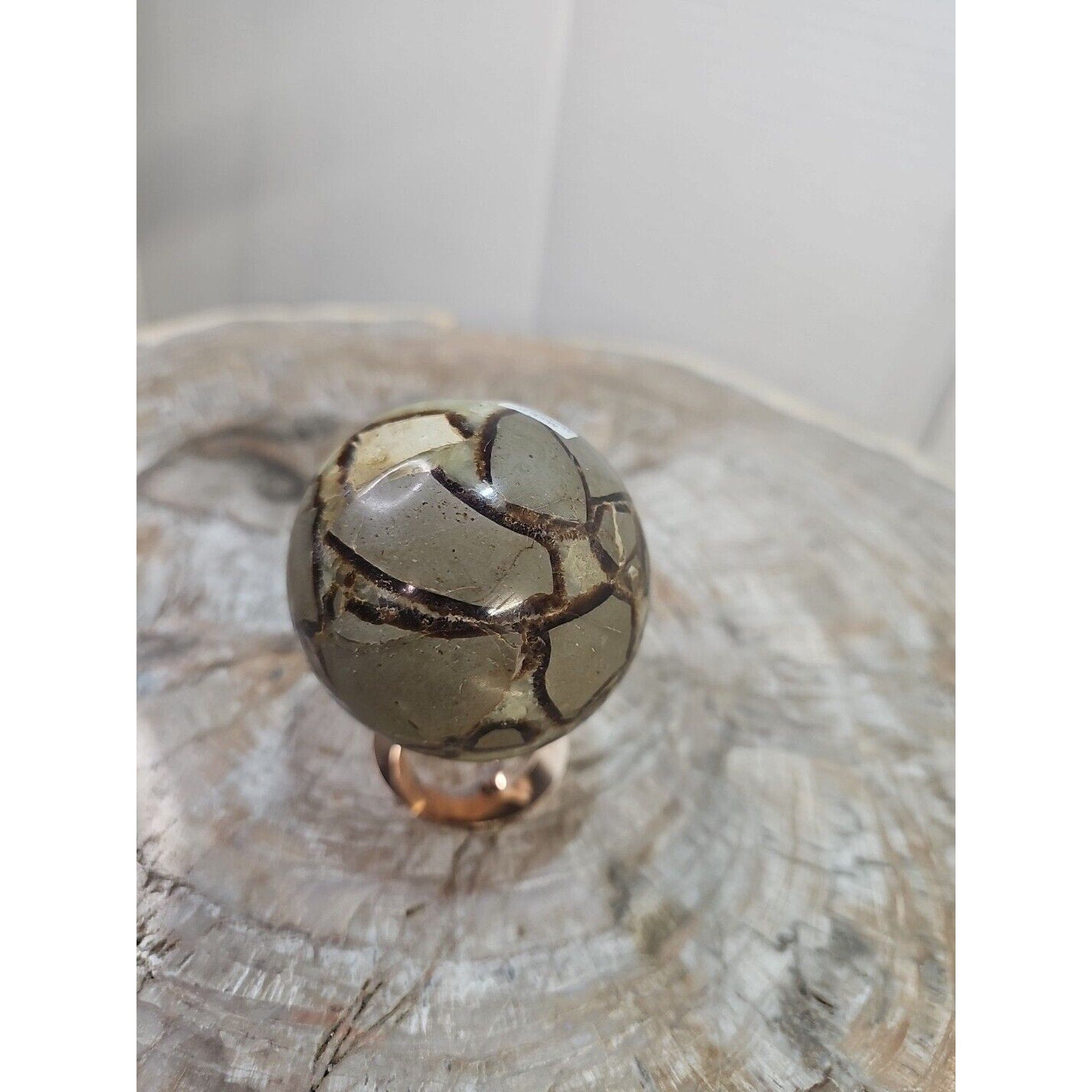 1pcs 241g Natural Septarian Sphere Crystal Healing Energy by CrystalCloud Company