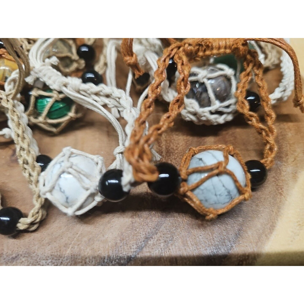13pcs Hemp Rope Bracklet Lot Wholesale by CrystalCloud Company