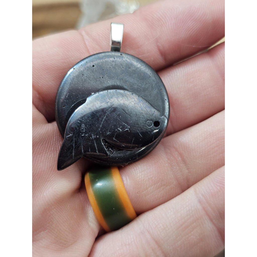 Pyrite pendant w/925 silver chain by CrystalCloud Company