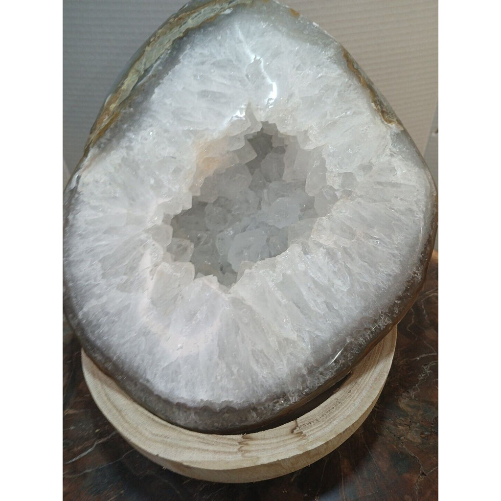 Large Natural Madagascar Agate Geode — 19.3 lbs, Museum-Quality Quartz Specimen | CrystalCloud Company by CrystalCloud Company