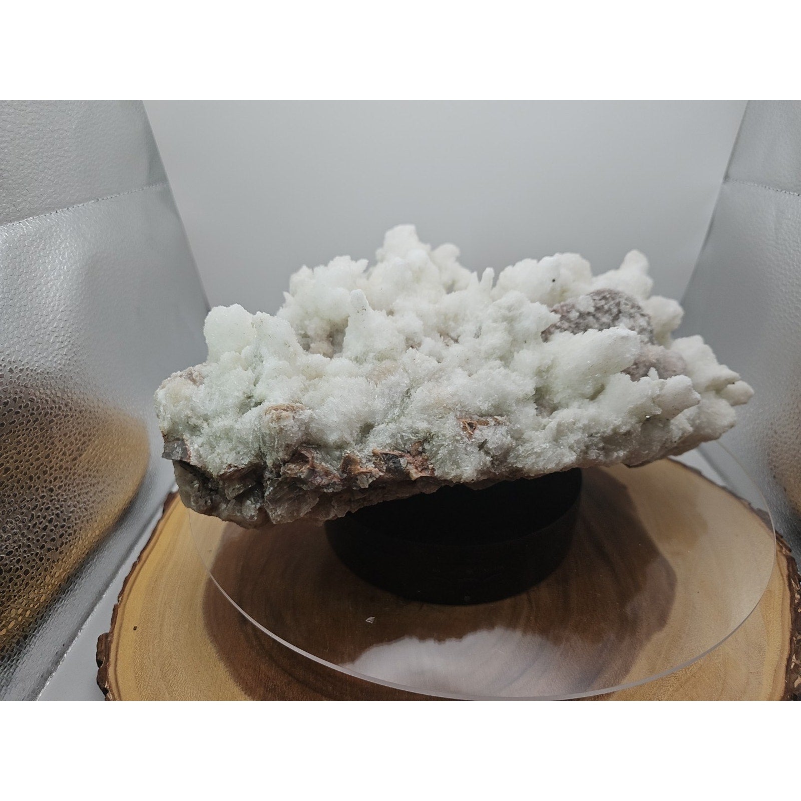 11.27LB New Find Natural Clear Selenite Gypsum Cluster Specimen by CrystalCloud Company