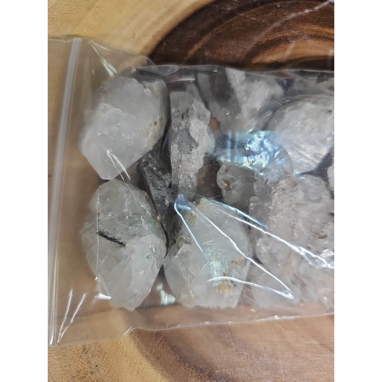 Natural Quartz Crystal pieces from Fonda, NY (aka Herkimer Diamond) 303grams by CrystalCloud Company