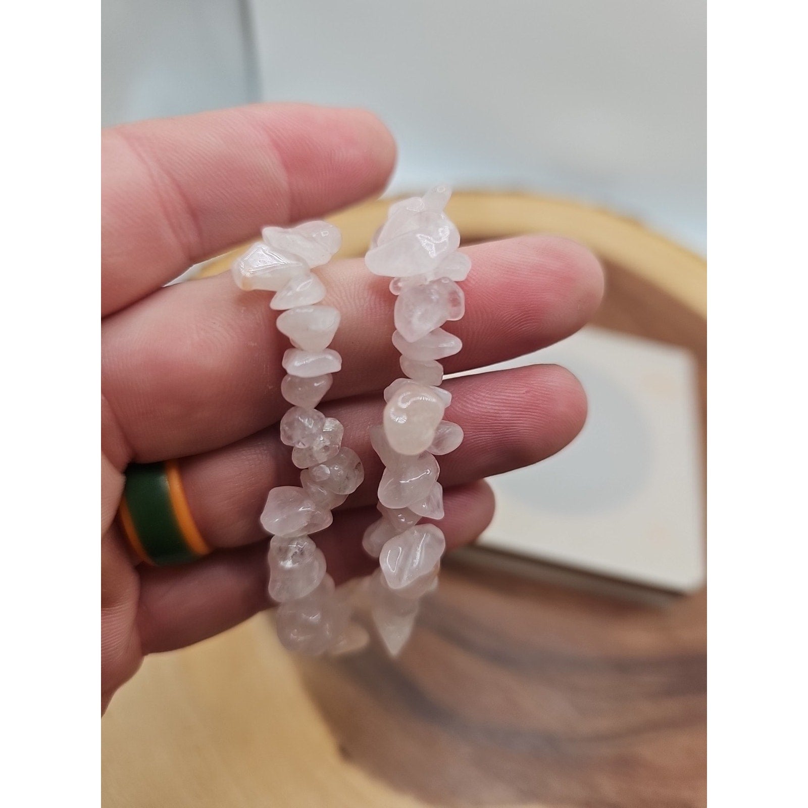 Natural Quartz Crystal Bracelets 1 Each by CrystalCloud Company