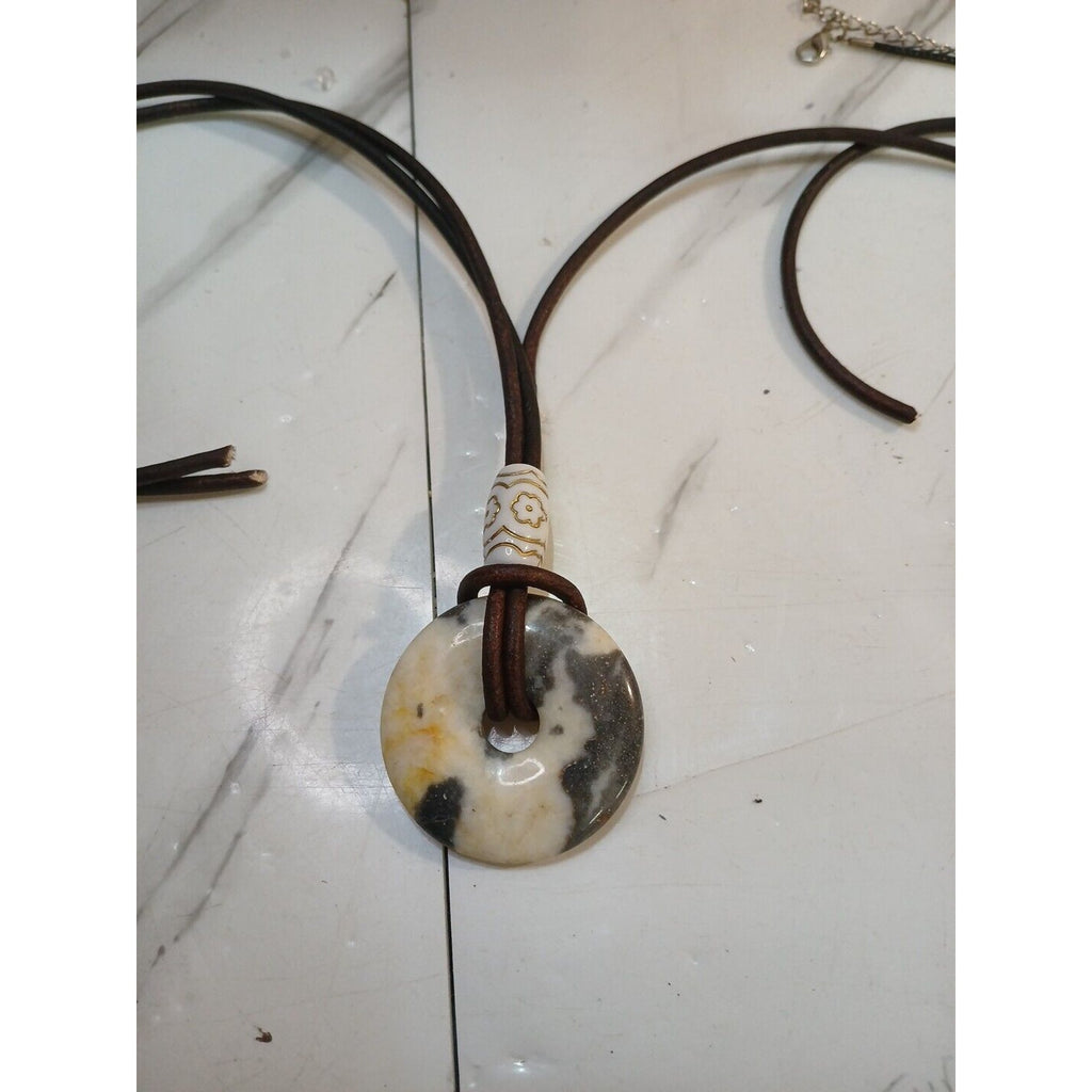 OCEAN JASPER AGATE NECKLACE by CrystalCloud Company