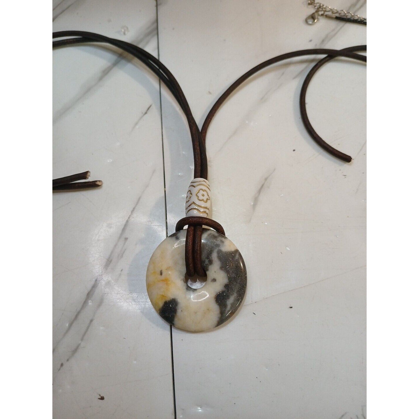 OCEAN JASPER AGATE NECKLACE by CrystalCloud Company