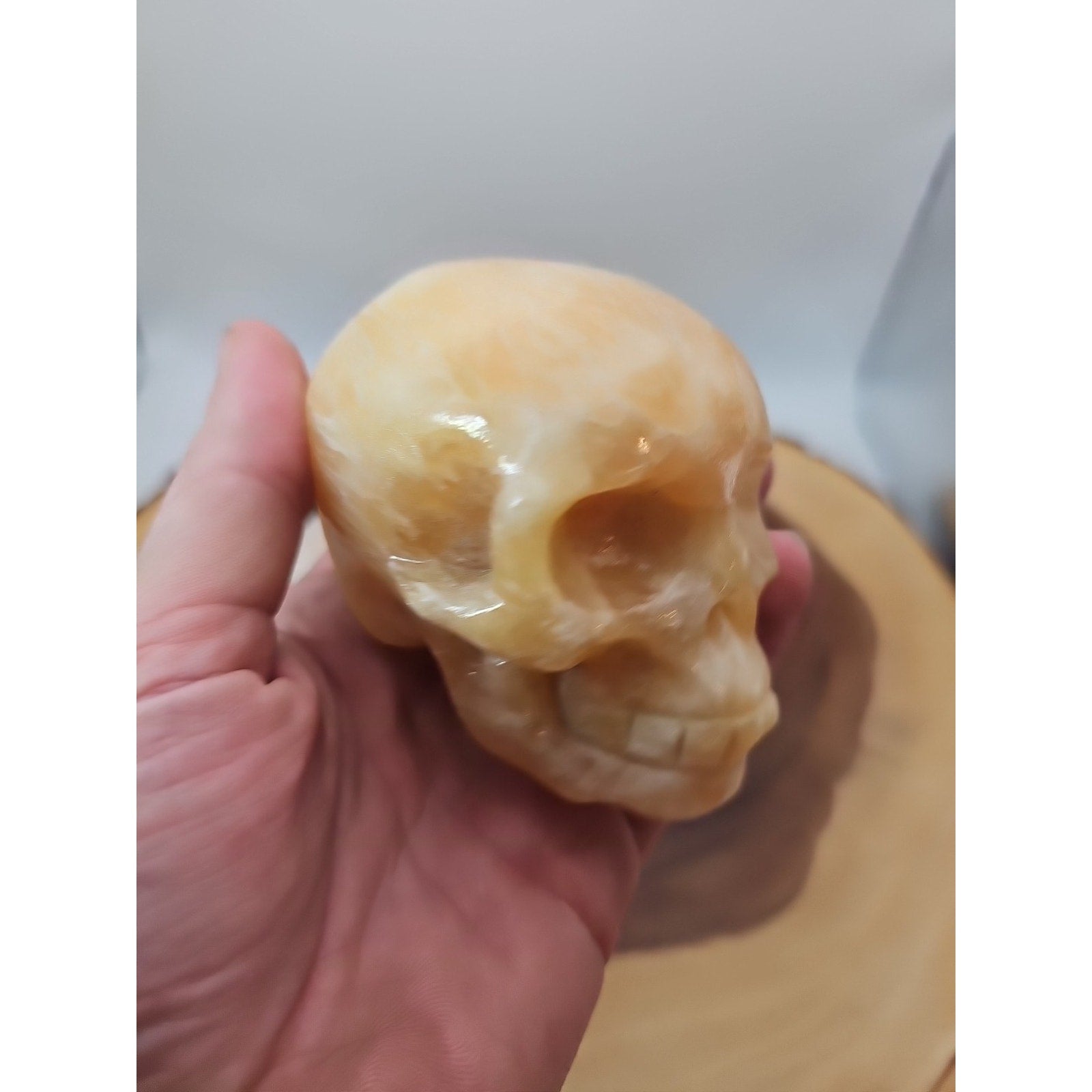 .89lb Natural Jasper Calcite Skulls Crystal Carving Mixed Stones Healing by CrystalCloud Company