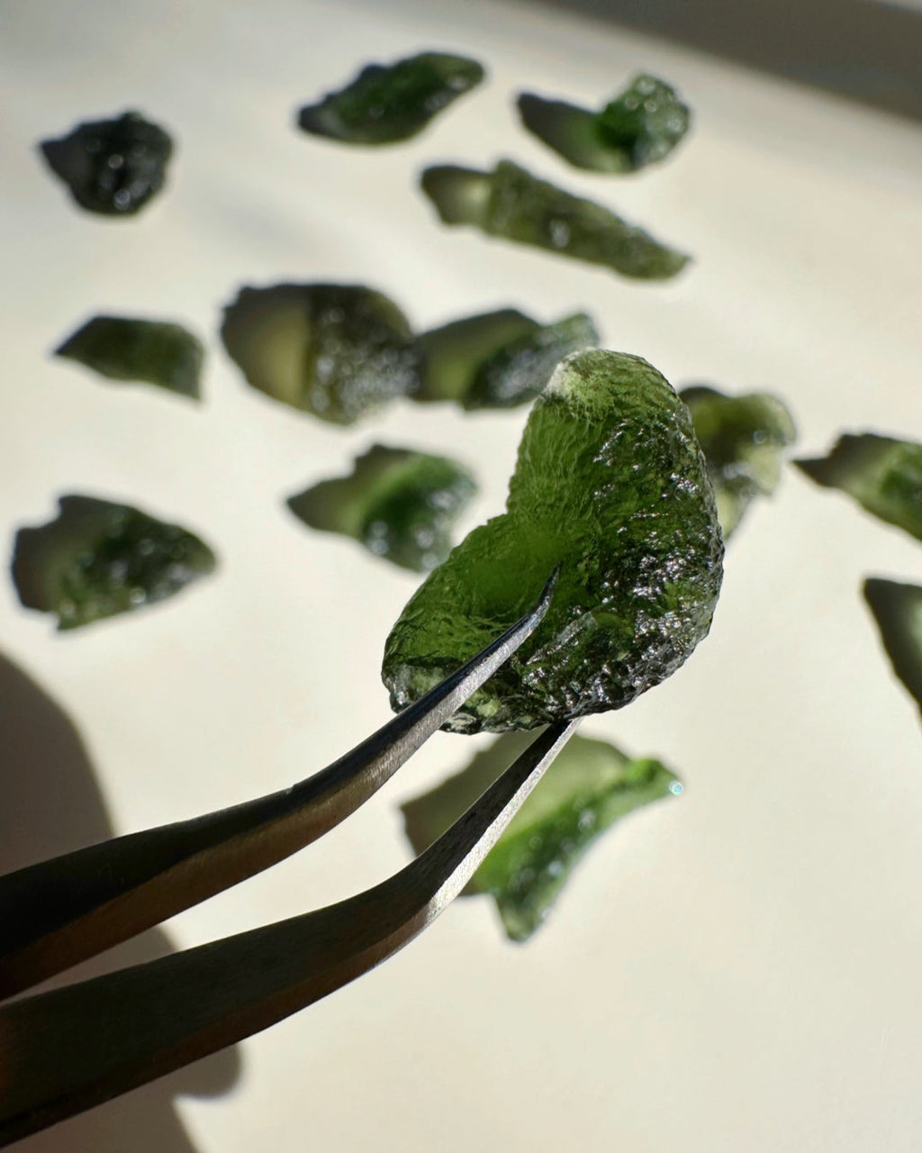 Chlum Moldavite  #4 - AA