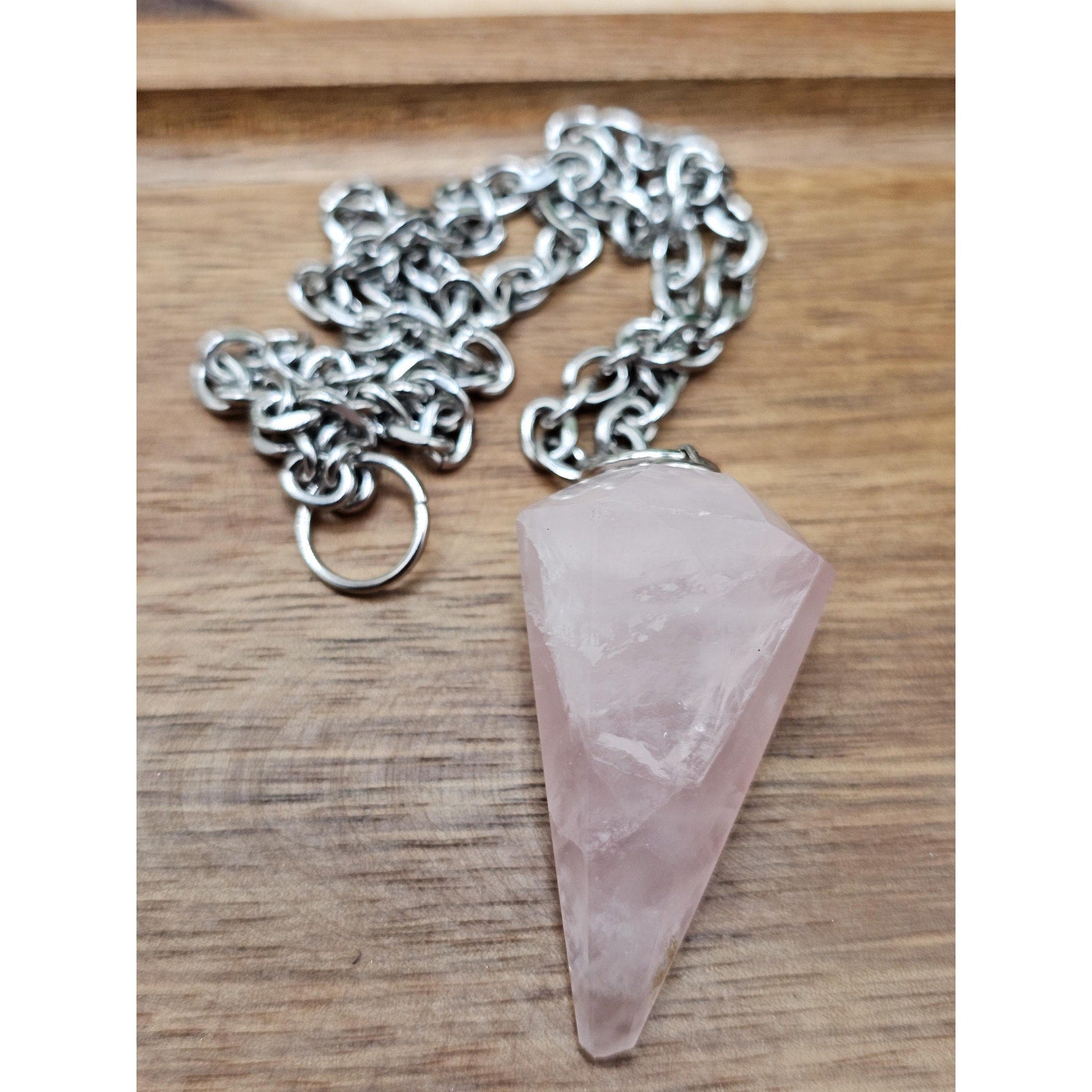Jewelry Rose Quartz Set by CrystalCloud Company