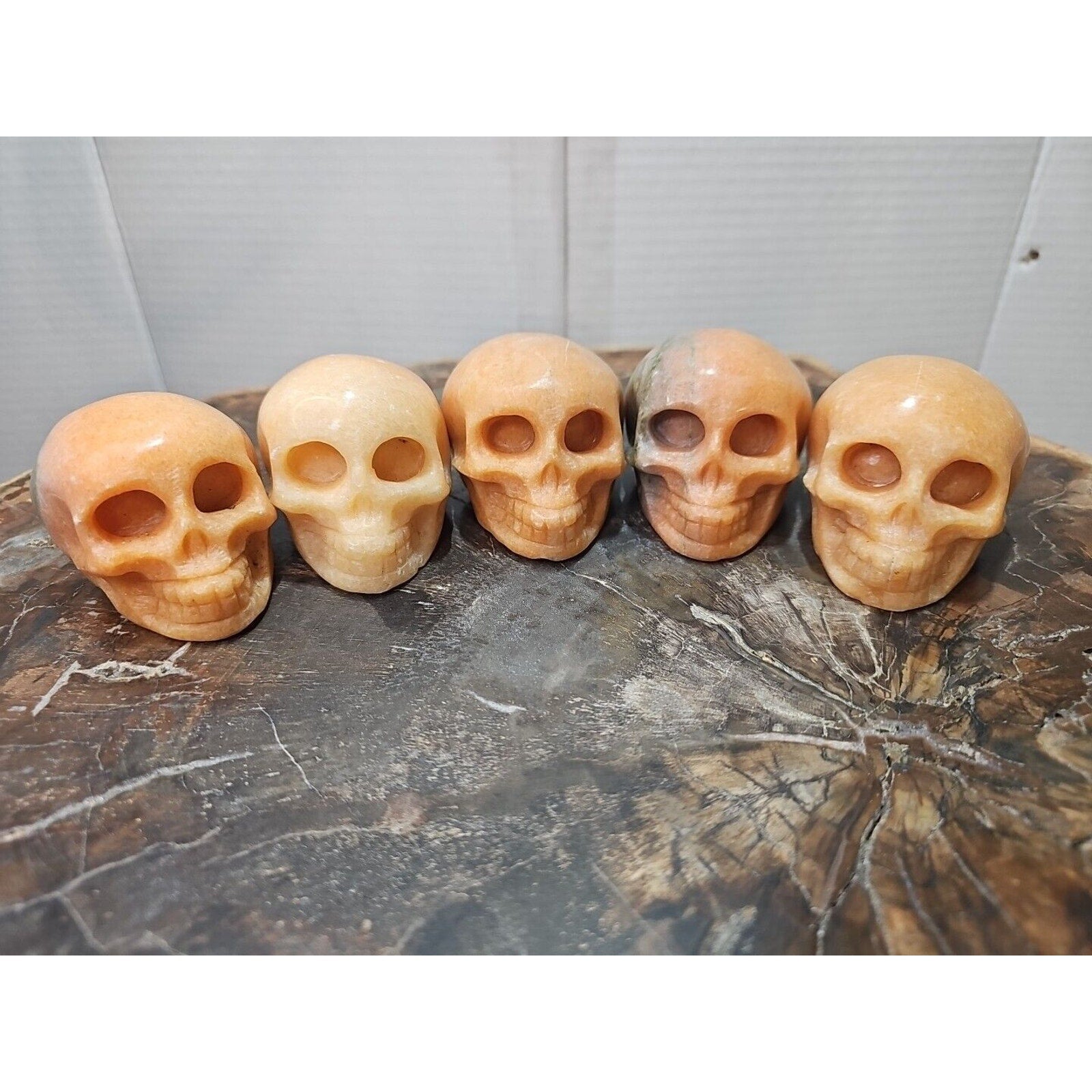 Natural Sunstone Quartz Crystal Skull Carving — Brazil | CrystalCloud Company by CrystalCloud Company