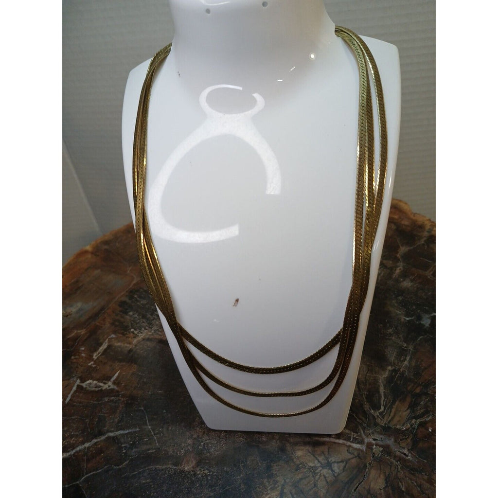 14k Gold plated necklace by CrystalCloud Company