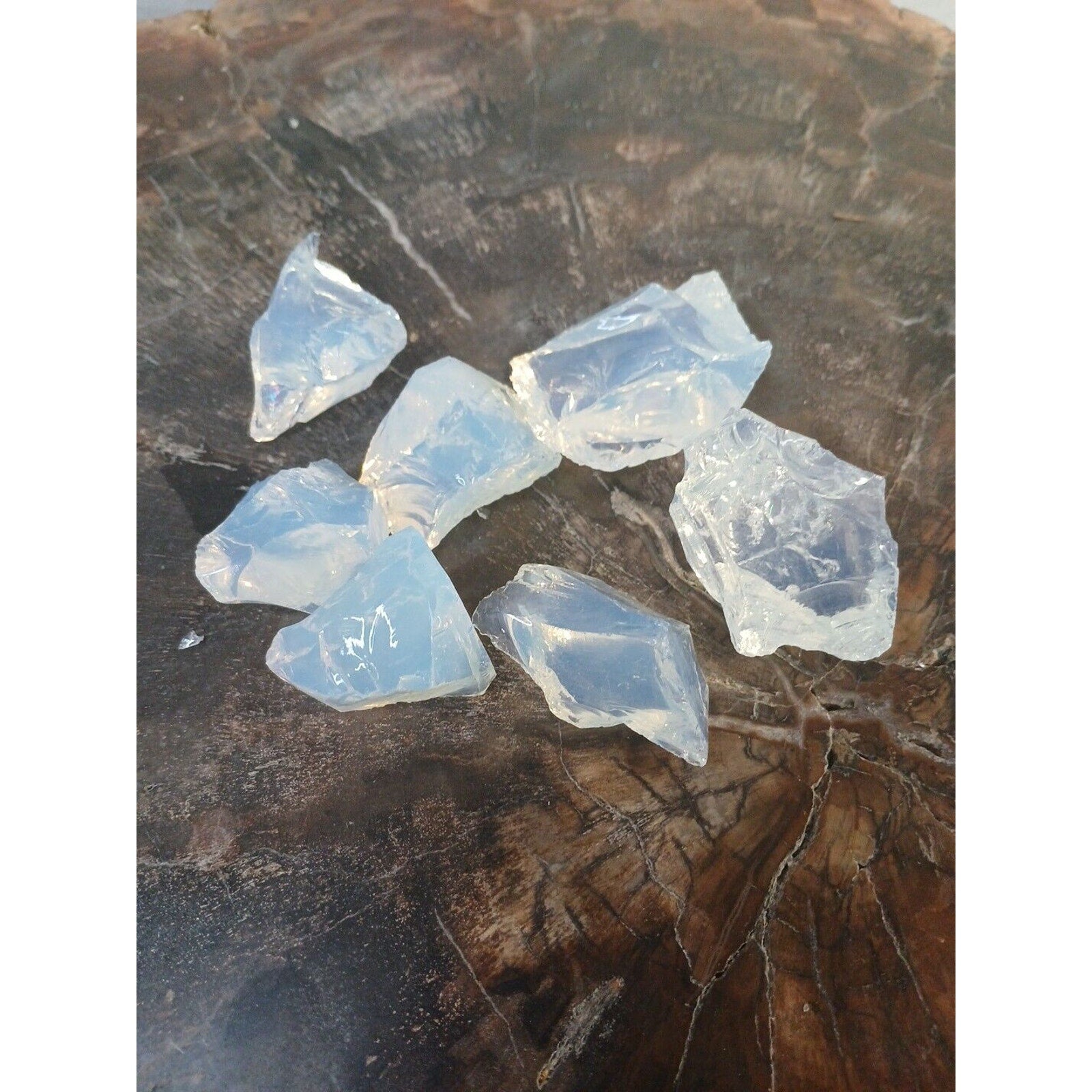 Opal Raw Gem For Healing 6 Pcs by CrystalCloud Company