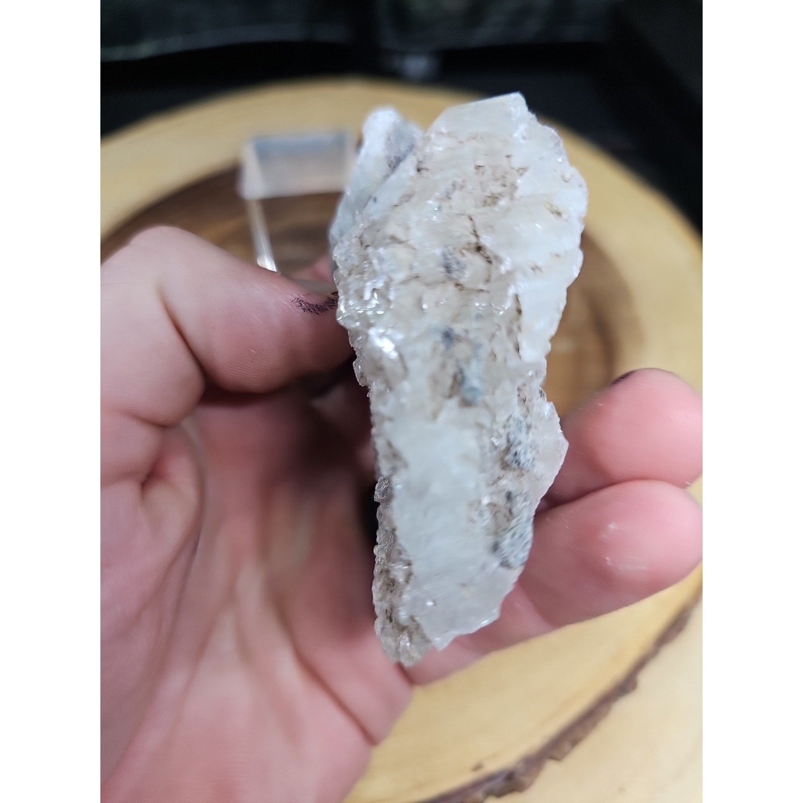 Natural Quartz Crystal pieces from Fonda, NY (aka Herkimer Diamond) 123grams by CrystalCloud Company