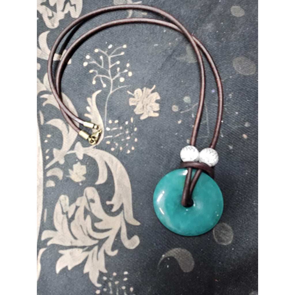 Amazonite necklace by CrystalCloud Company