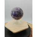 Chevron Amethyst Sphere 250g 56mm by CrystalCloud Company