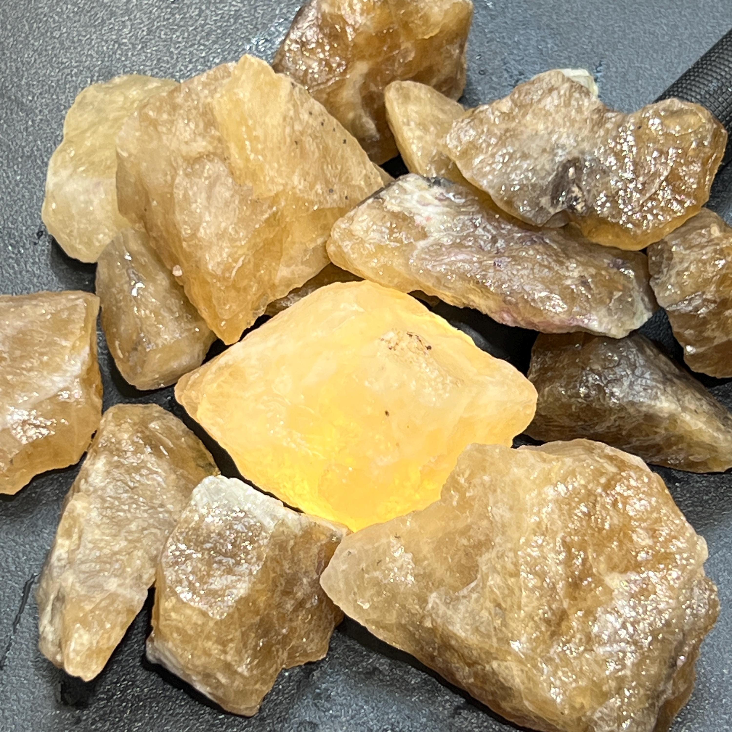 Citrine Crystal (Untreated) Rough Raw Stones (By The Piece or Pound) Wholesale by Amazing Crystals