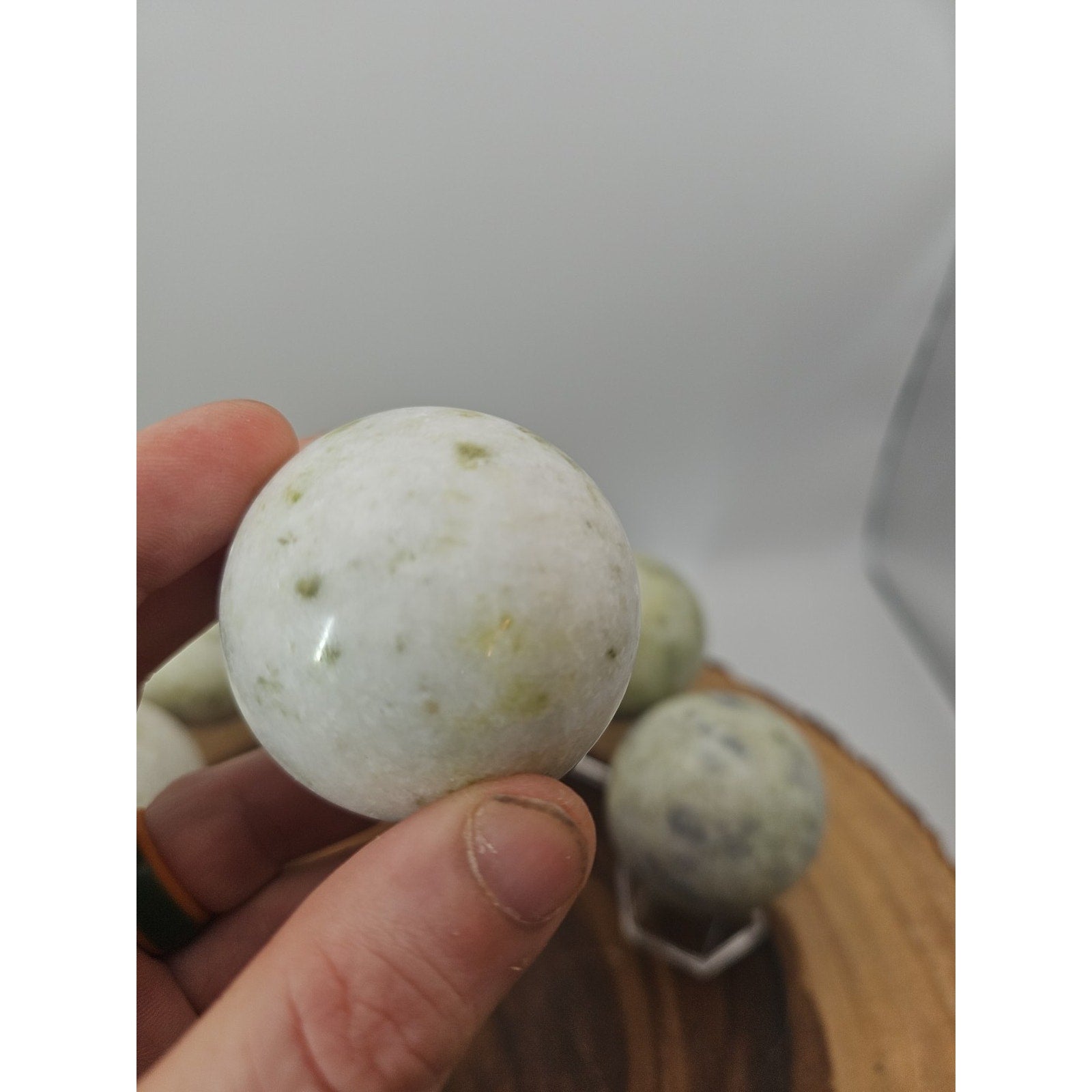 Quartz Crystal Sphere 50mm 1 Each by CrystalCloud Company