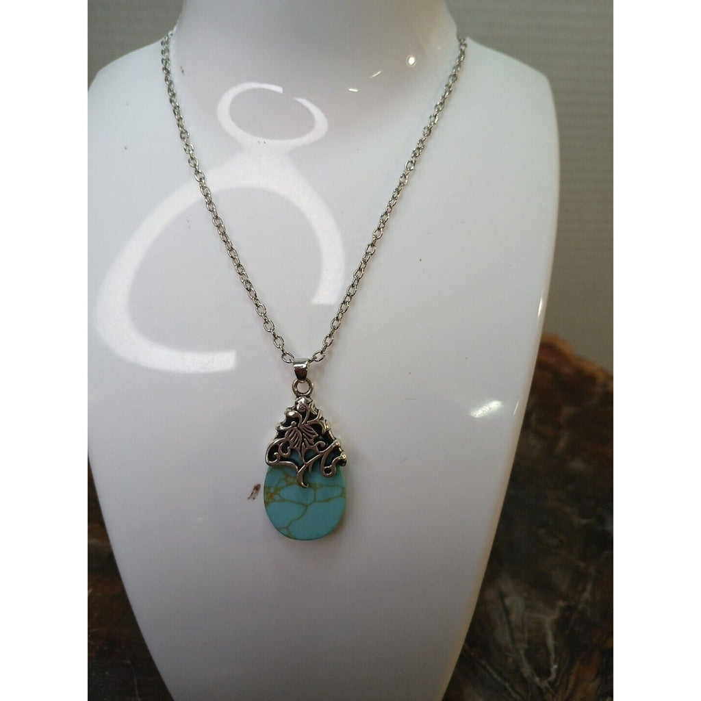 NATURAL STONE NECKLACE by CrystalCloudCompany