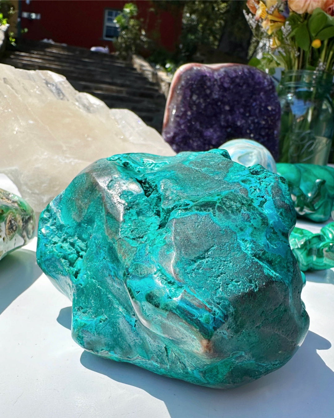 Chrysocolla w/ Malachite