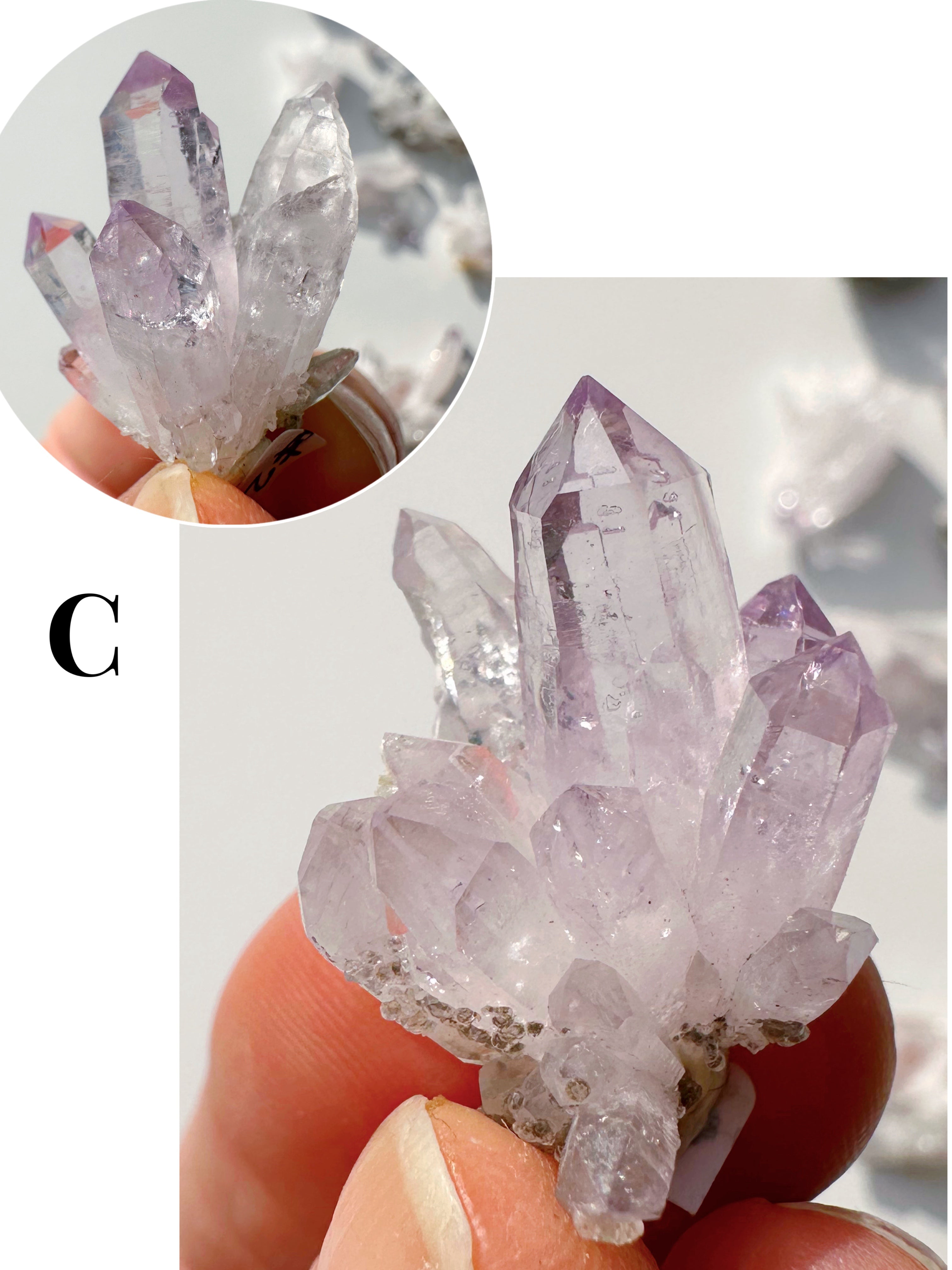 Mini Veracruz Amethyst Clusters