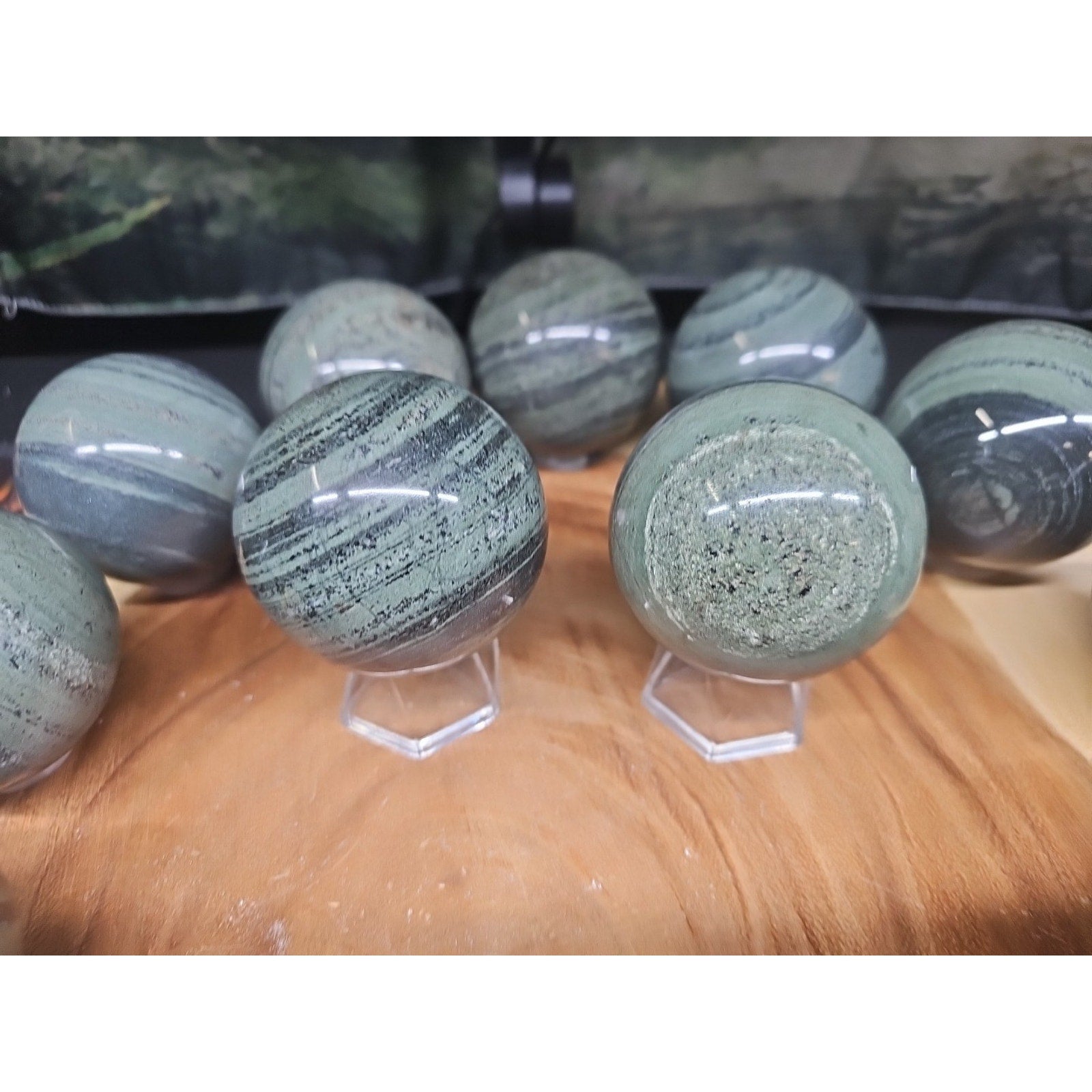 1Pc Natural Medicine King Stone Jasper Crystal Sphere 60mm by CrystalCloud Company