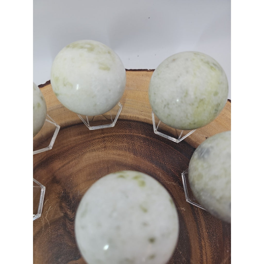 Quartz Crystal Sphere 50mm 1 Each by CrystalCloud Company