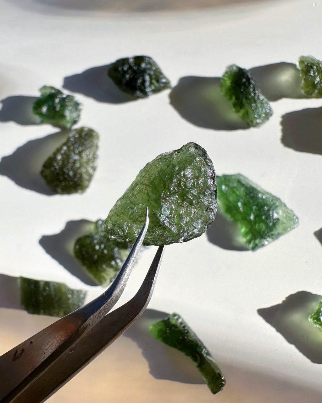Chlum Moldavite  #2 - AA