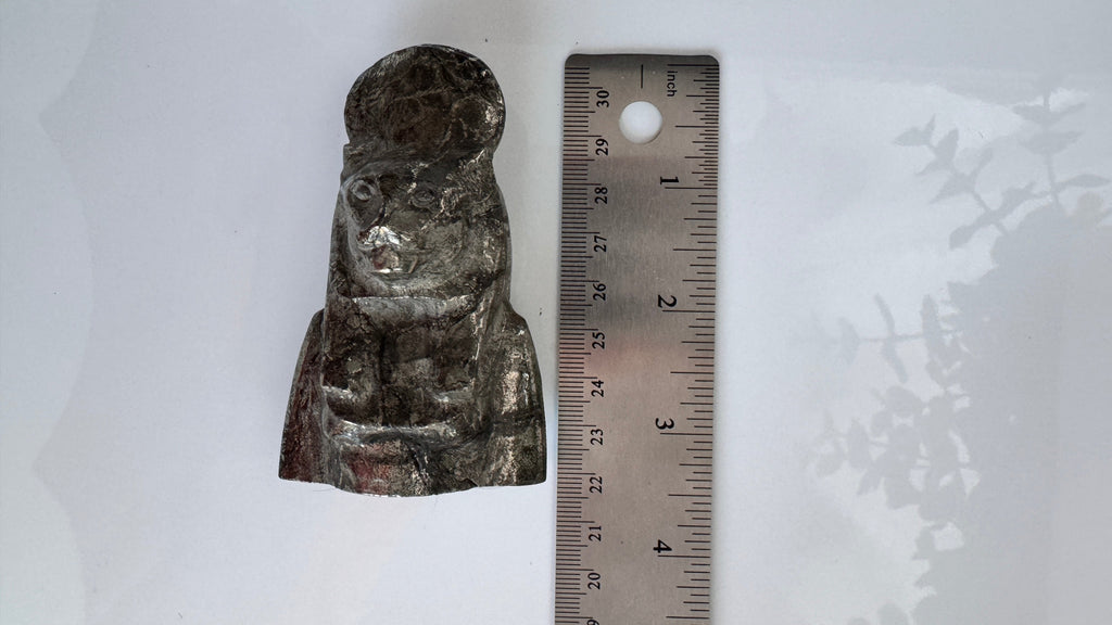 Egyptian Sekhmet Goddess Bust in Pyrite, 2 Sizes Available, Choose Your Favorite