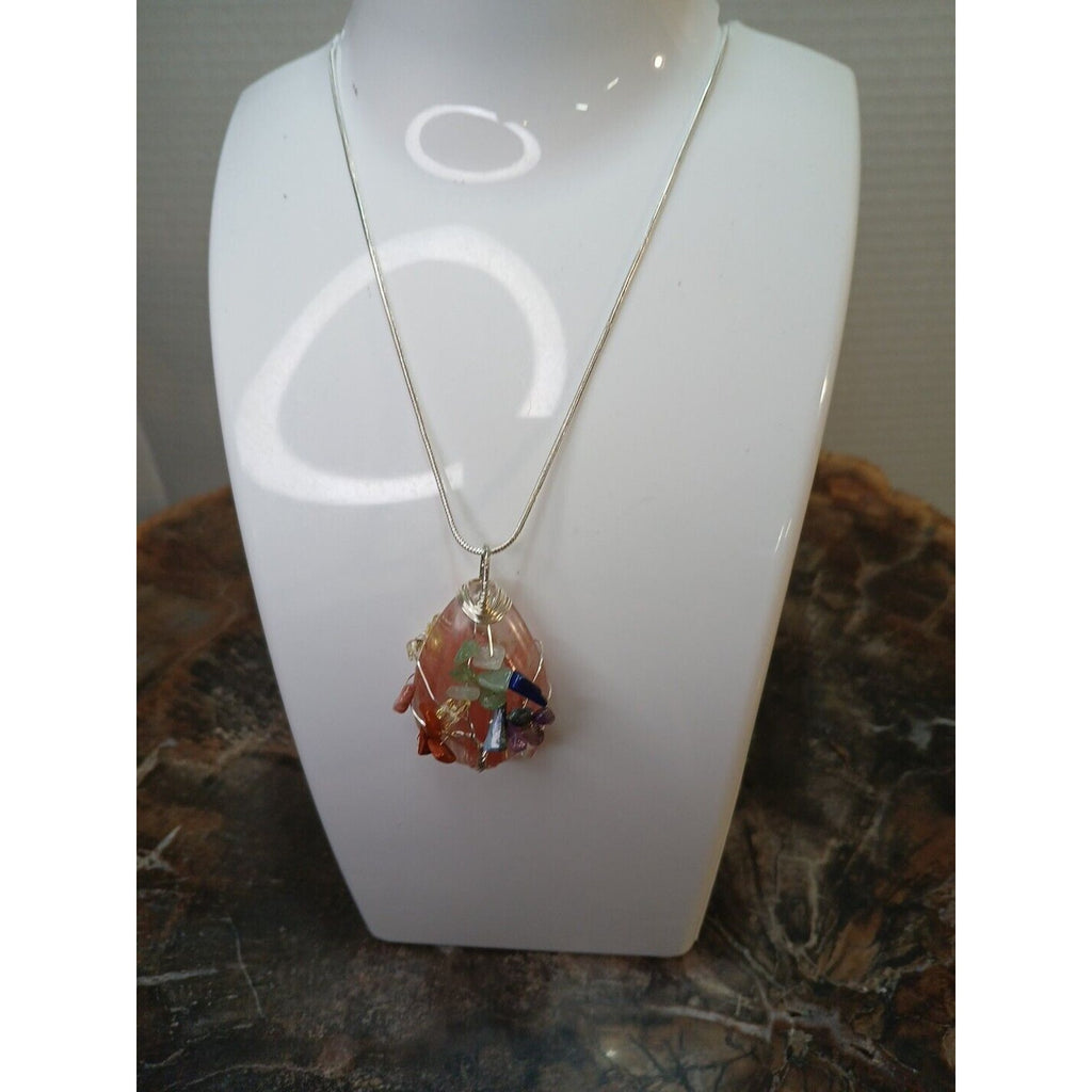 Natural Crystal Necklace by CrystalCloud Company