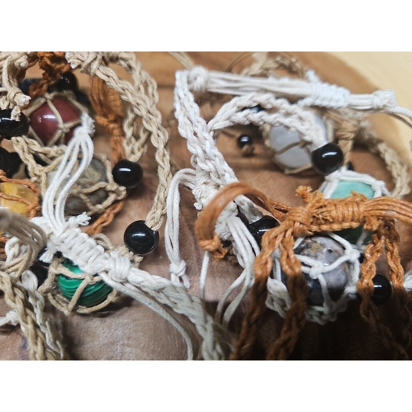 13pcs Hemp Rope Bracklet Lot Wholesale by CrystalCloud Company