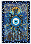 3D Evil Eye Tapestry by Sacred Crystals