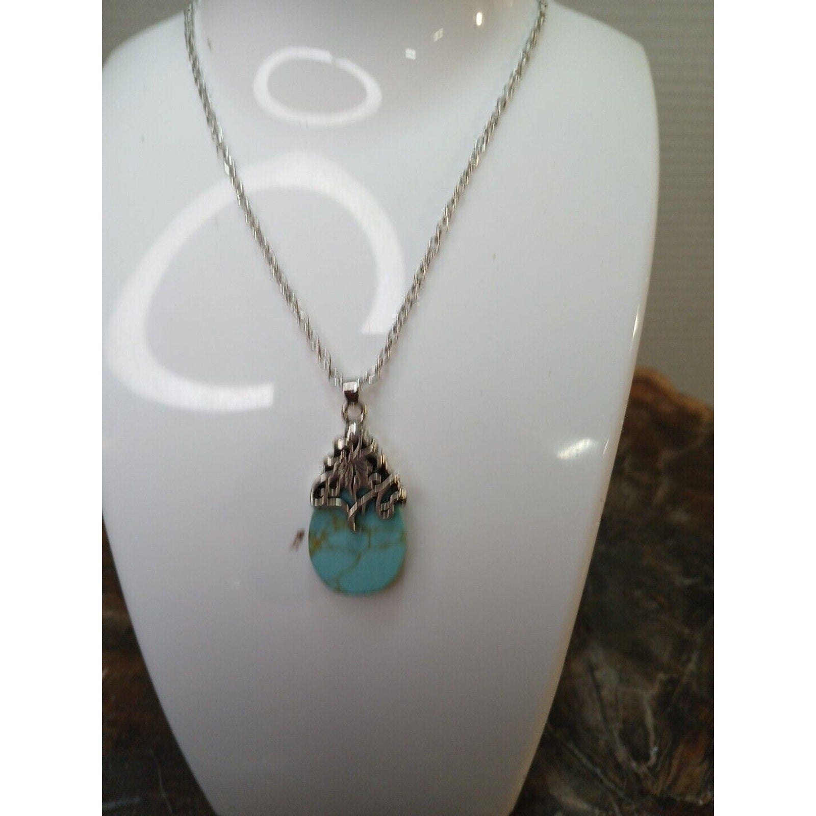 NATURAL STONE NECKLACE by CrystalCloudCompany