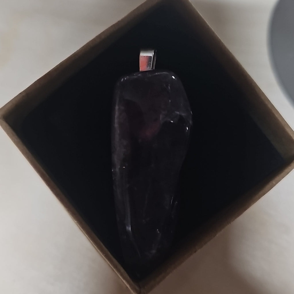 Purple Amethyst Pendant by CrystalCloud Company