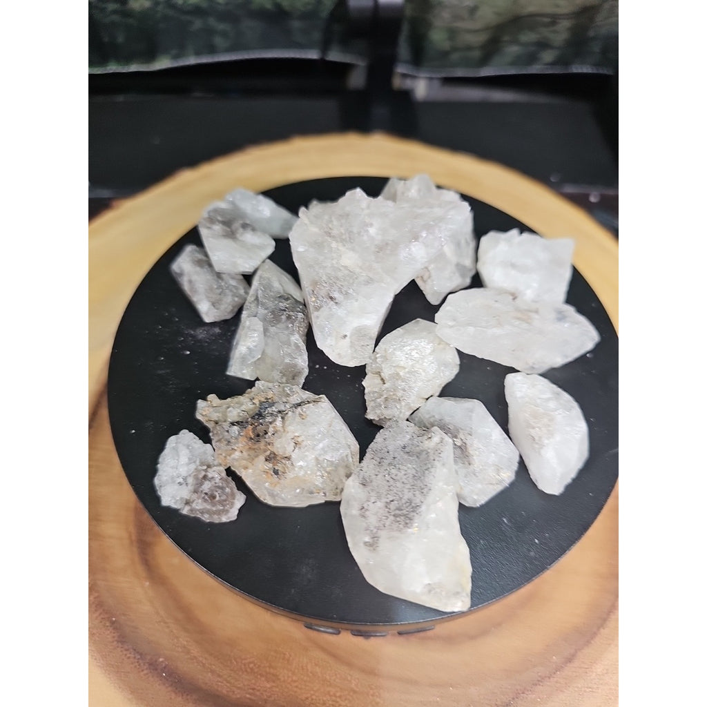 Natural Quartz Crystal pieces from Fonda, NY (aka Herkimer Diamond) 235grams by CrystalCloud Company