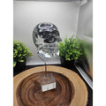 Polychrome resin skull by CrystalCloud Company