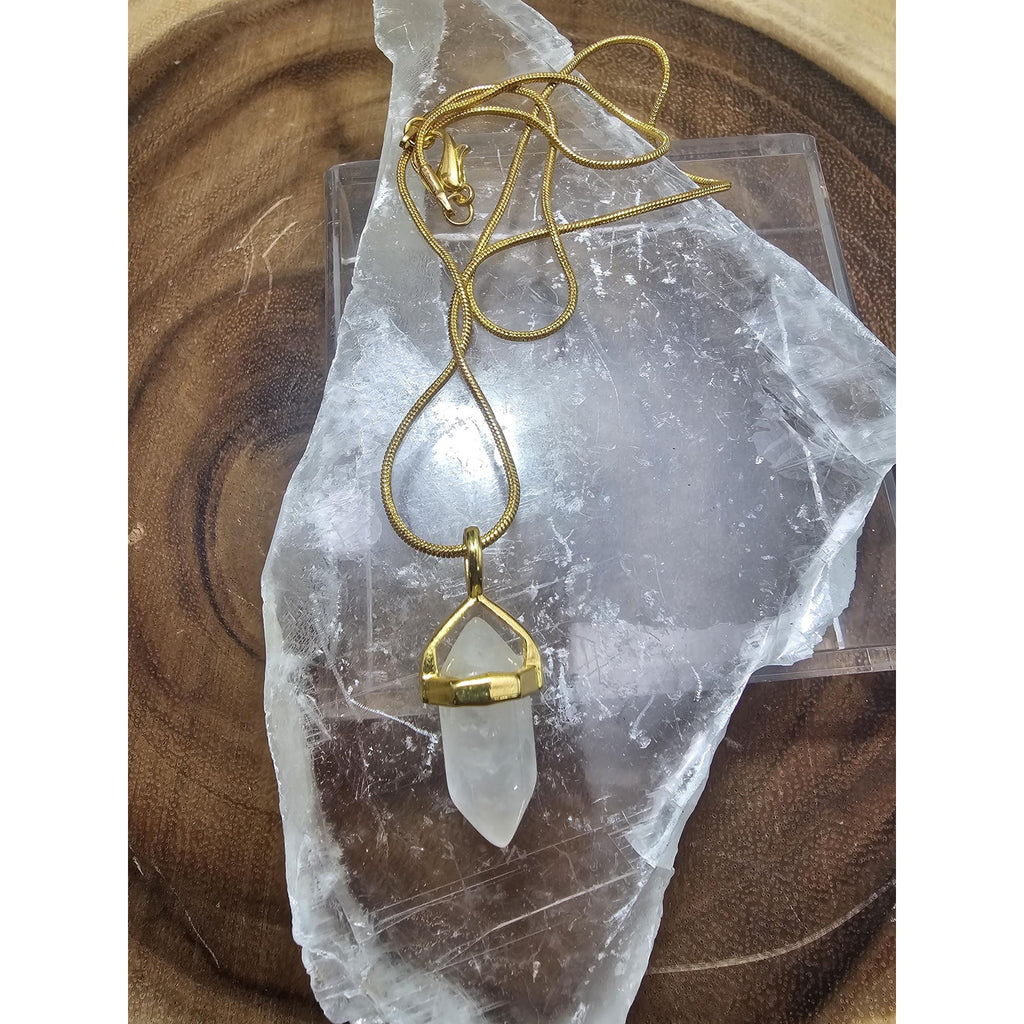 Quartz Crystal double points small and dainty little gems for a elegant look at me by CrystalCloud Company