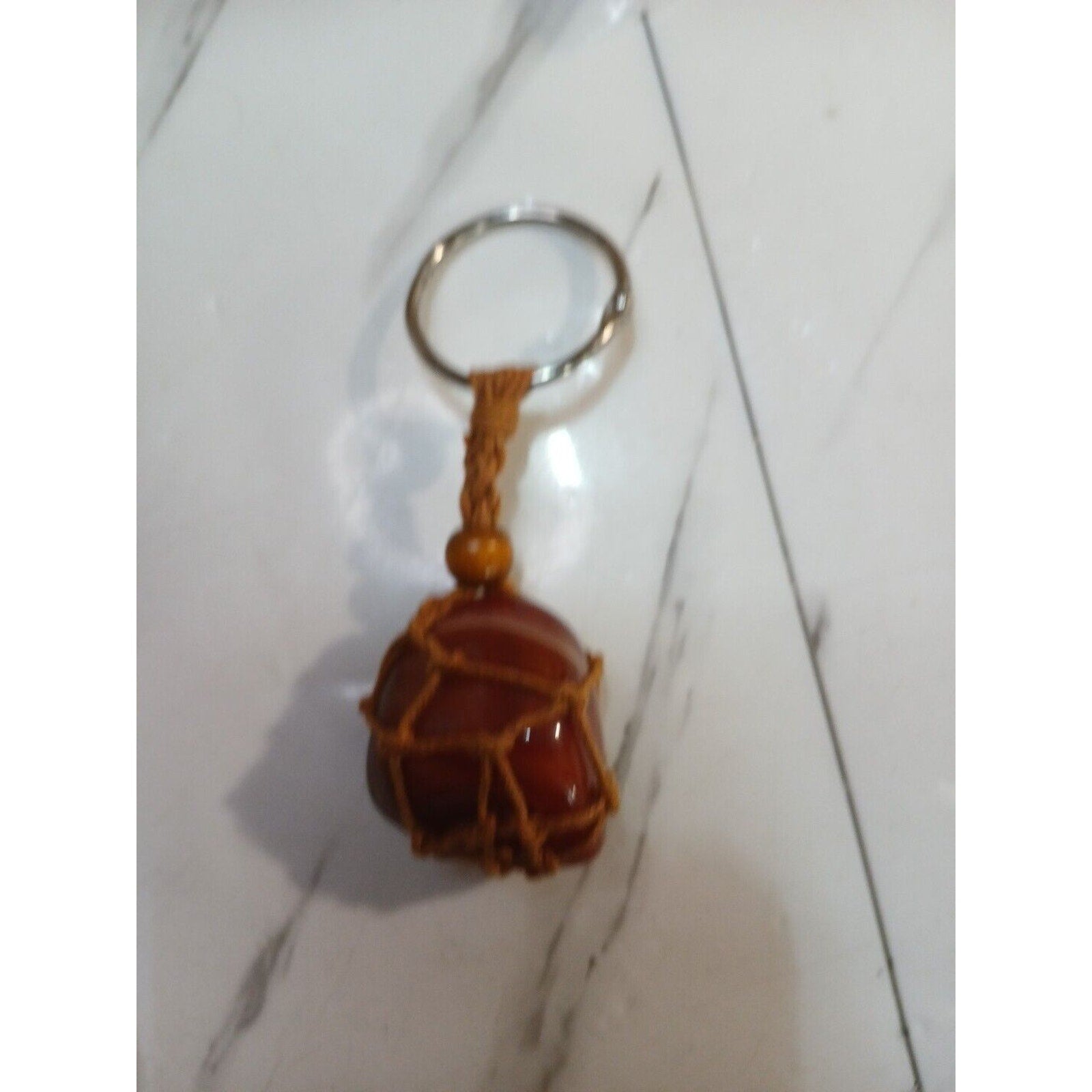 Agate key chain by CrystalCloud Company