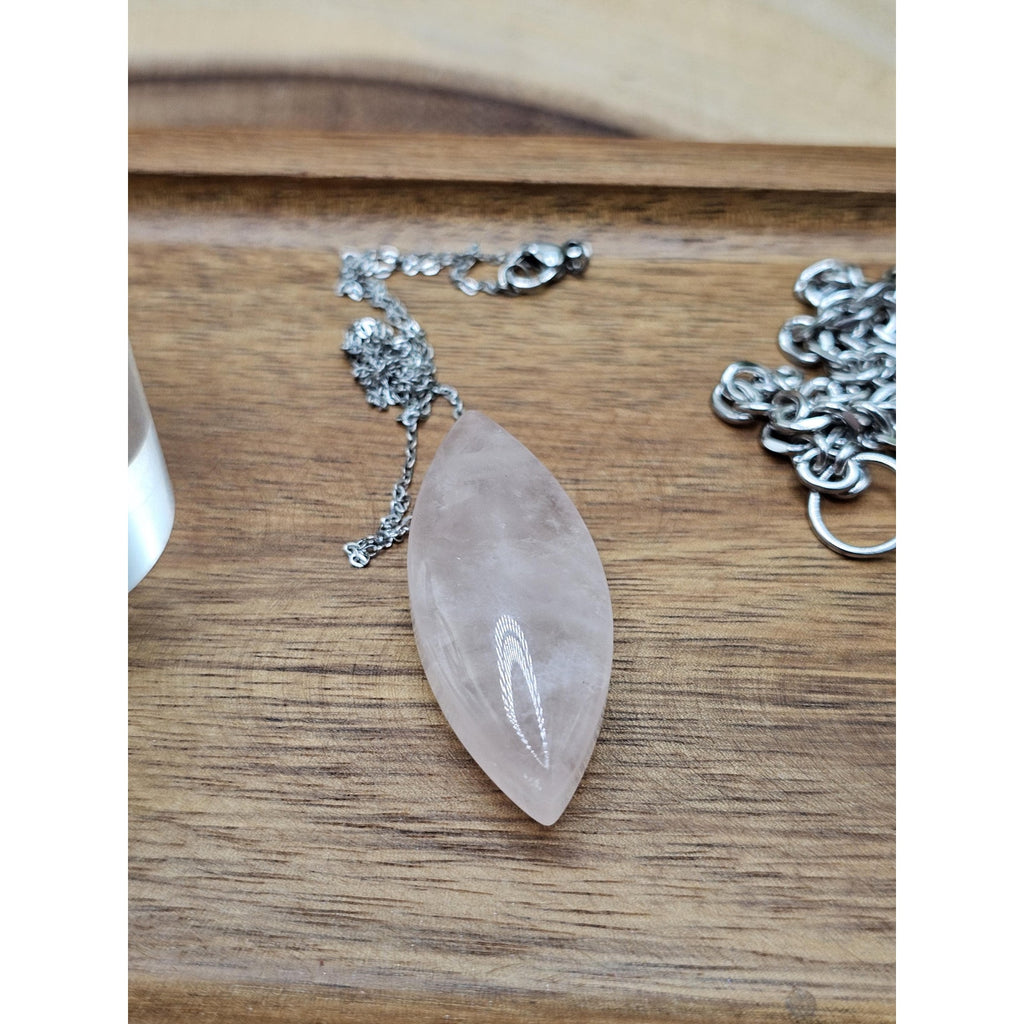Jewelry Rose Quartz Set by CrystalCloud Company