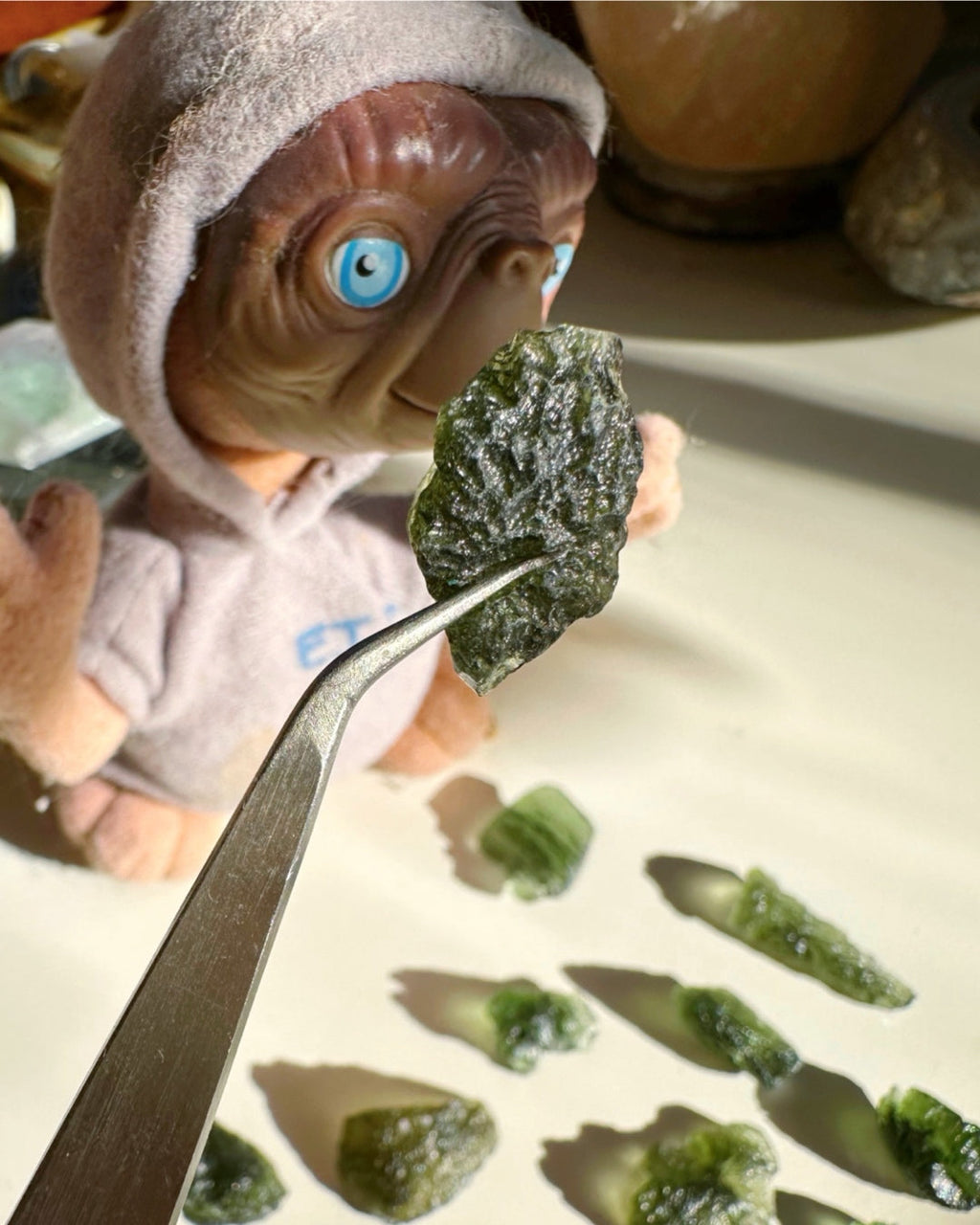 Chlum Moldavite  #3 - AA