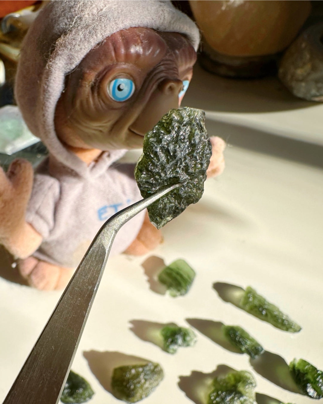 Chlum Moldavite  #3 - AA