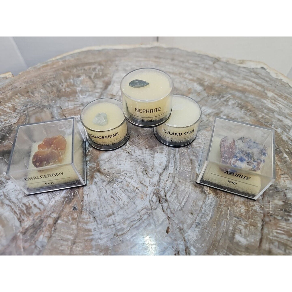 5pcs Micro Mineral Collectibles by CrystalCloud Company
