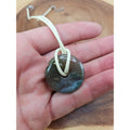 Lucky Pendant 16in Cord Necklace by CrystalCloud Company