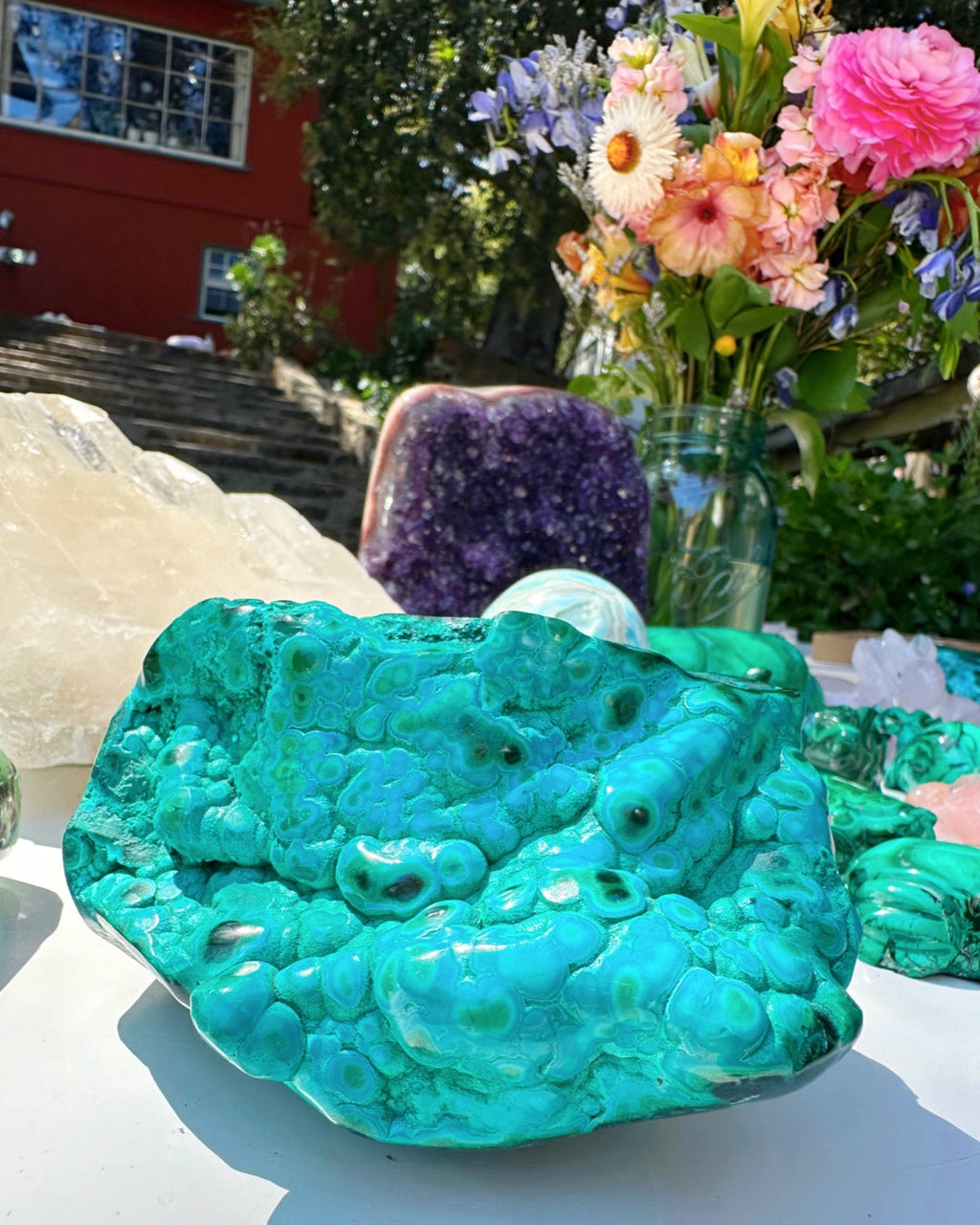Chrysocolla w/ Malachite