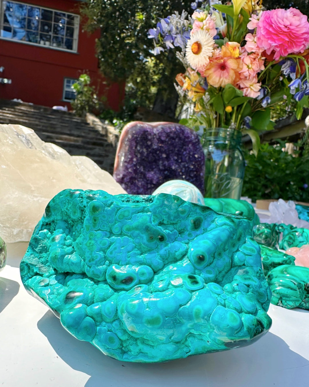 Chrysocolla w/ Malachite