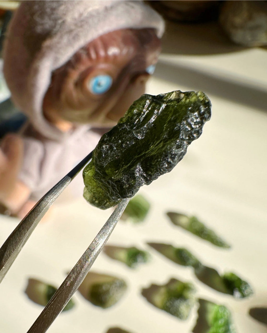 Chlum Moldavite  #3 - AA
