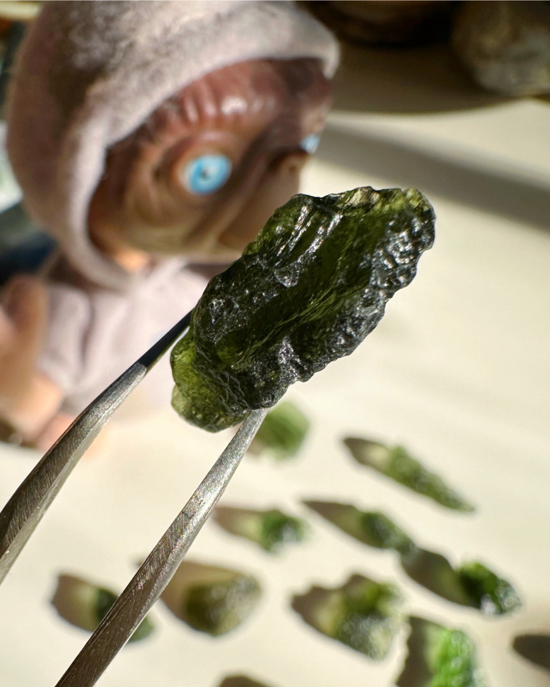 Chlum Moldavite  #3 - AA