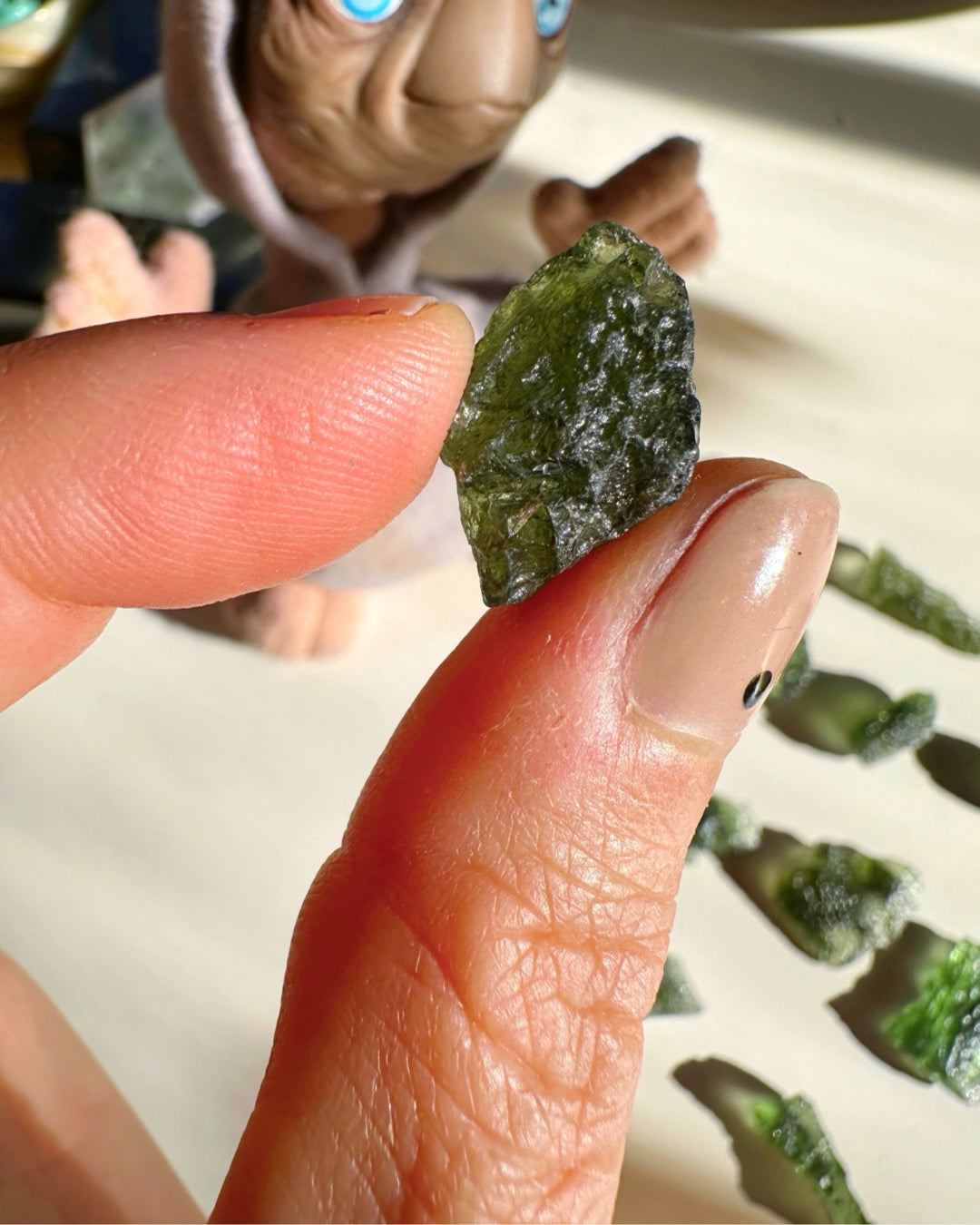 Chlum Moldavite  #3 - AA