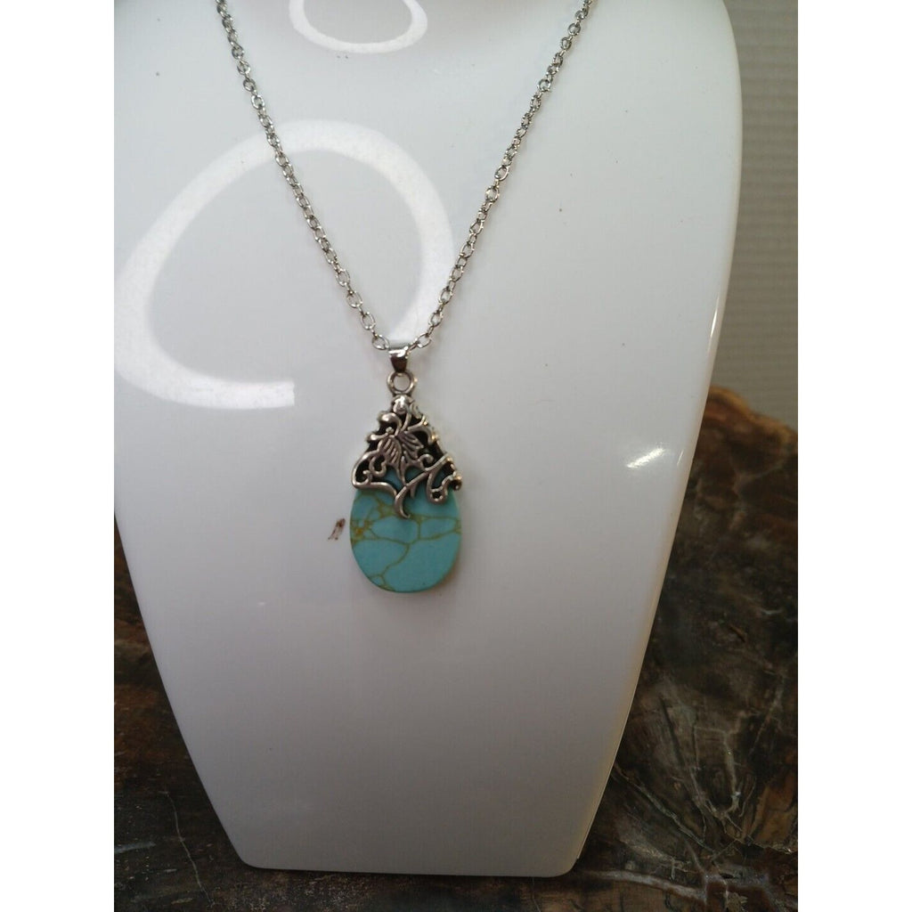 NATURAL STONE NECKLACE by CrystalCloudCompany